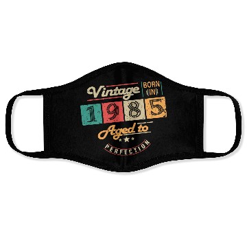 Discover Original 1985 Vintage - 1985 Birthday Gift Face Masks