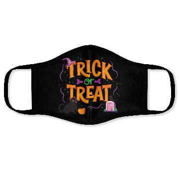 Discover Trick or Treat Halloween. Face Masks