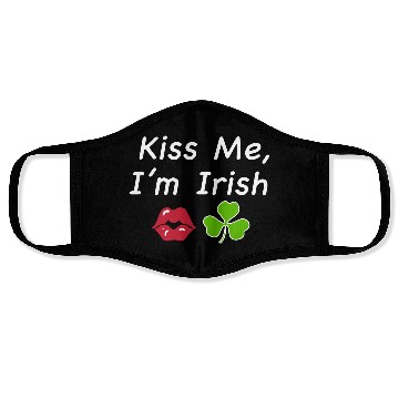 Discover St Patricks Kiss Me I'm Irish Trendy Baby Face Masks, Y2k