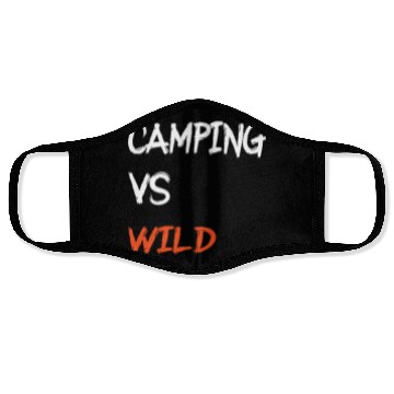 Discover Camping vs Wild Face Masks