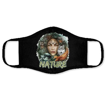 Discover Nature-Inspired Wolf Owl Turtle Phoenix Woman Face Masks