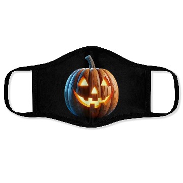 Discover Jack o Lantern Pumpkin Face Masks
