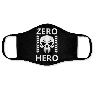 Discover ZEROHERO SKATEBOARD streetwear Face Masks