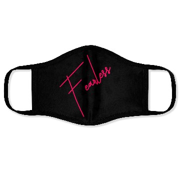 Discover Humor Fearless Butterflies funny Face Masks