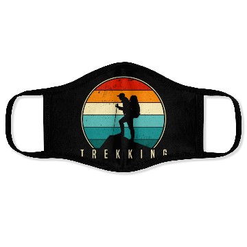 Discover Camping & Trekking Adventure Face Masks for Explorers