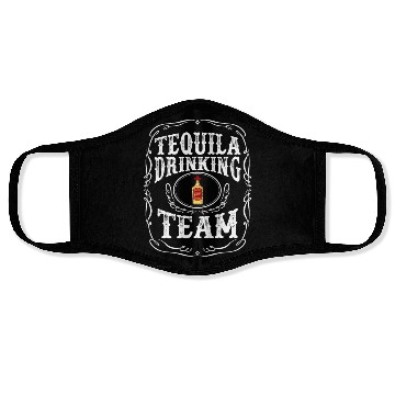 Discover Tequila Drinking Team Distilled Alcoholic Beverage Face Masks