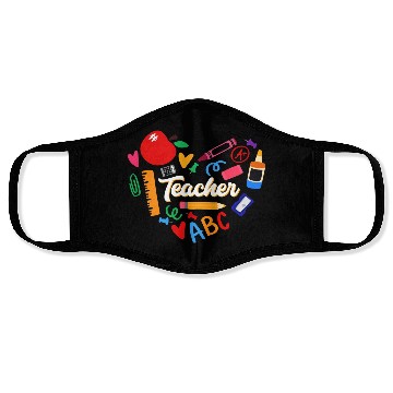 Discover School Teacher, Teacher Appreciation Face Masks