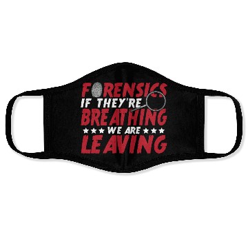 Discover CSI Police Forensic Investigation Crime Scene Face Masks