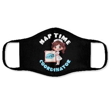 Discover Anesthesia Nurse Nap Time Coordinator Face Masks