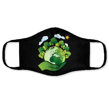Discover Earth day Face Masks