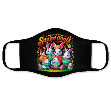 Discover Easter Bunny Graphics: Celebrate with Style Face Masks