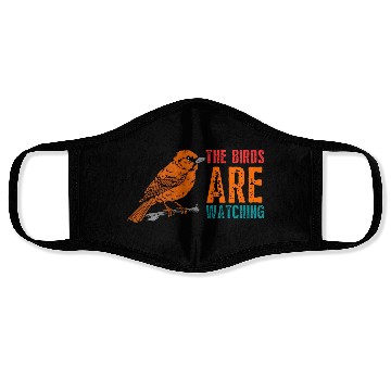 Discover Orange Bird Face Masks