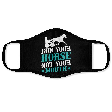 Discover Harness Racing Equestrian Jockey Face Masks