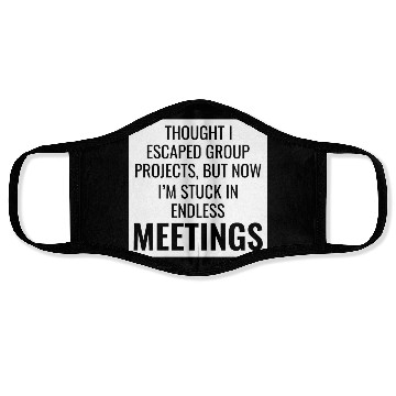 Discover Work Memes Office-Humor Workplace Funny Face Masks