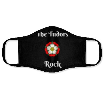 Discover Funny Tudor History Rose for College School Face Masks