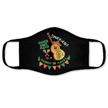 Discover cinco de mayo Face Masks