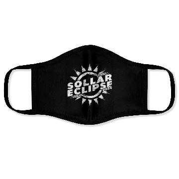 Discover Solar Eclipse 2024 Naturally Phenomenal Face Masks
