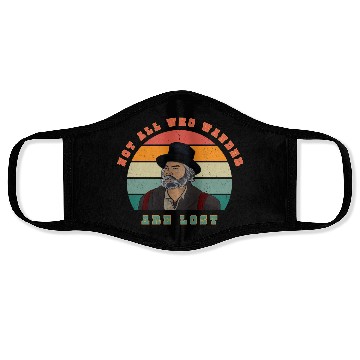 Discover Not all who Wander are Lost Face Masks