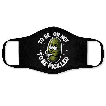 Discover Pickle Lover Funny Pickle Dill pickle Pickled Face Masks