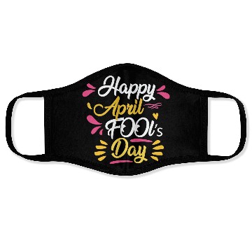 Discover April Fools Day Celebration Design Face Masks