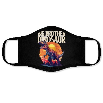 Discover Big Brother Dinosaur Face Masks