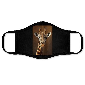 Discover Giraffe Animal Nature Face Masks