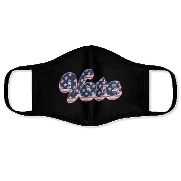 Discover Vintage Vote - Election Face Masks