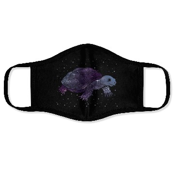 Discover Galactic Turtle Journey Under Starlight Face Masks