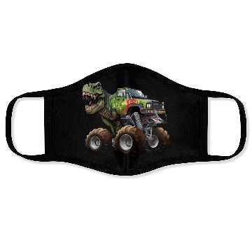 Discover monster jam kids Face Masks