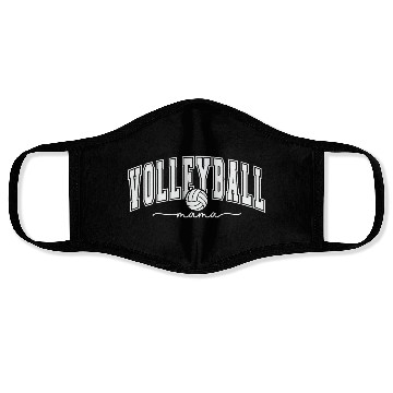 Discover Classic Volleyball Mama Face Masks