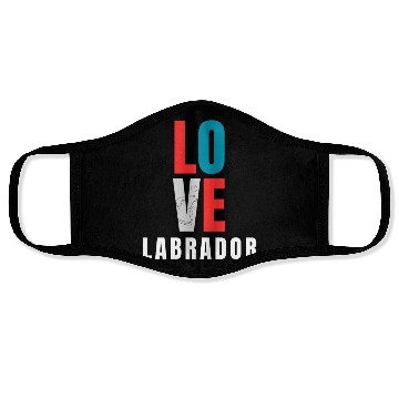 Discover Labrador Love | Dog Lover Face Masks