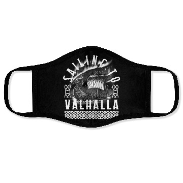 Discover Vikings Face Masks, Sailing To Valhalla Viking Ship