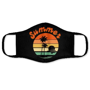 Discover Summer Vibes Face Masks