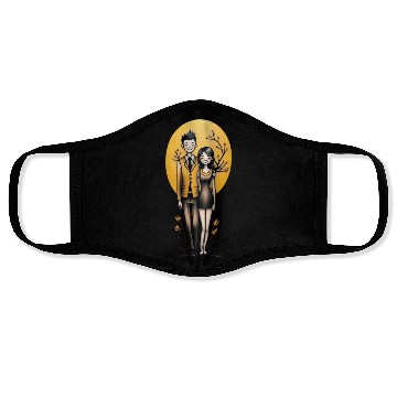 Discover a boy and a girl Face Masks