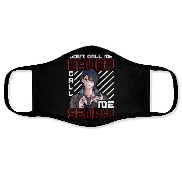 Discover dont call me daddy call me senpai 3 Face Masks