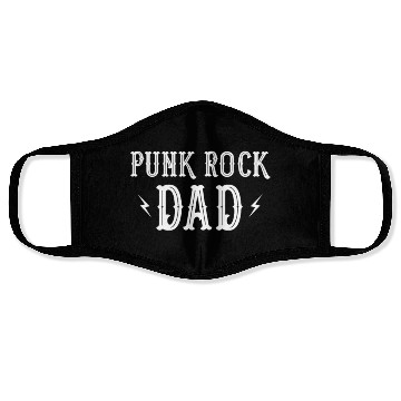 Discover Punk Rock Dad Tattoos Punker Rocker Ska Face Masks