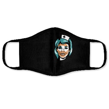 Discover Safety first drink with a nurse Face Masks