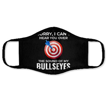 Discover Archery Targets Archer Bullseye Shooting Sport Face Masks