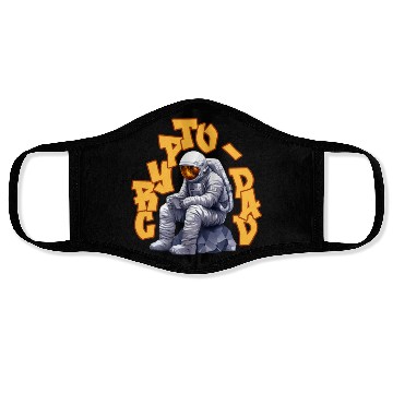 Discover Crypto Dad Father's Day Funny Cryptocurrency Trade Face Masks