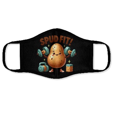 Discover Spud Fit: Lifting Potato Gym Face Masks