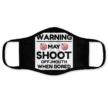 Discover Archery Targets Archer Bullseye Shooting Sport Face Masks