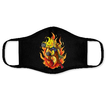 Discover The Boxing Bird of Paradise Face Masks