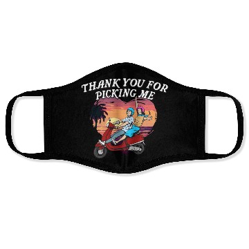 Discover Thank You for Picking Me Funny Valentines Day Humo Face Masks