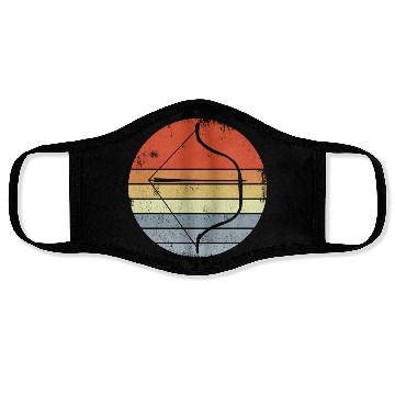 Discover Bow and Arrow Vintage Look Face Masks