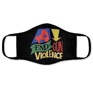 Discover End Gun Violence Face Masks