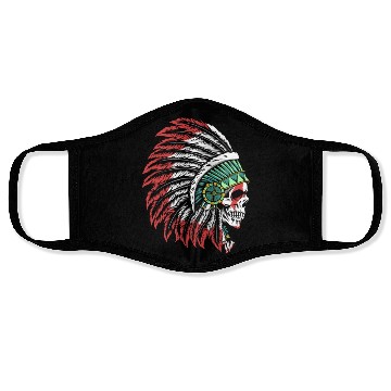 Discover Indigenous Native American Skull Skull Head Face Masks