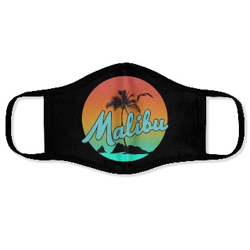 Discover Malibu blue Face Masks