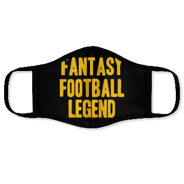 Discover Fantasy Football Player Face Masks