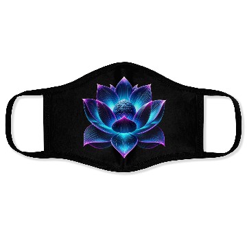 Discover Neon Lotus Face Masks