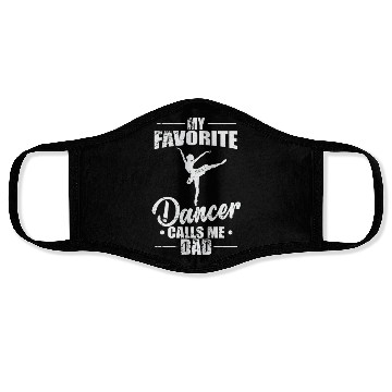 Discover Ballet: My favorite Dancer calls me Dad Face Masks